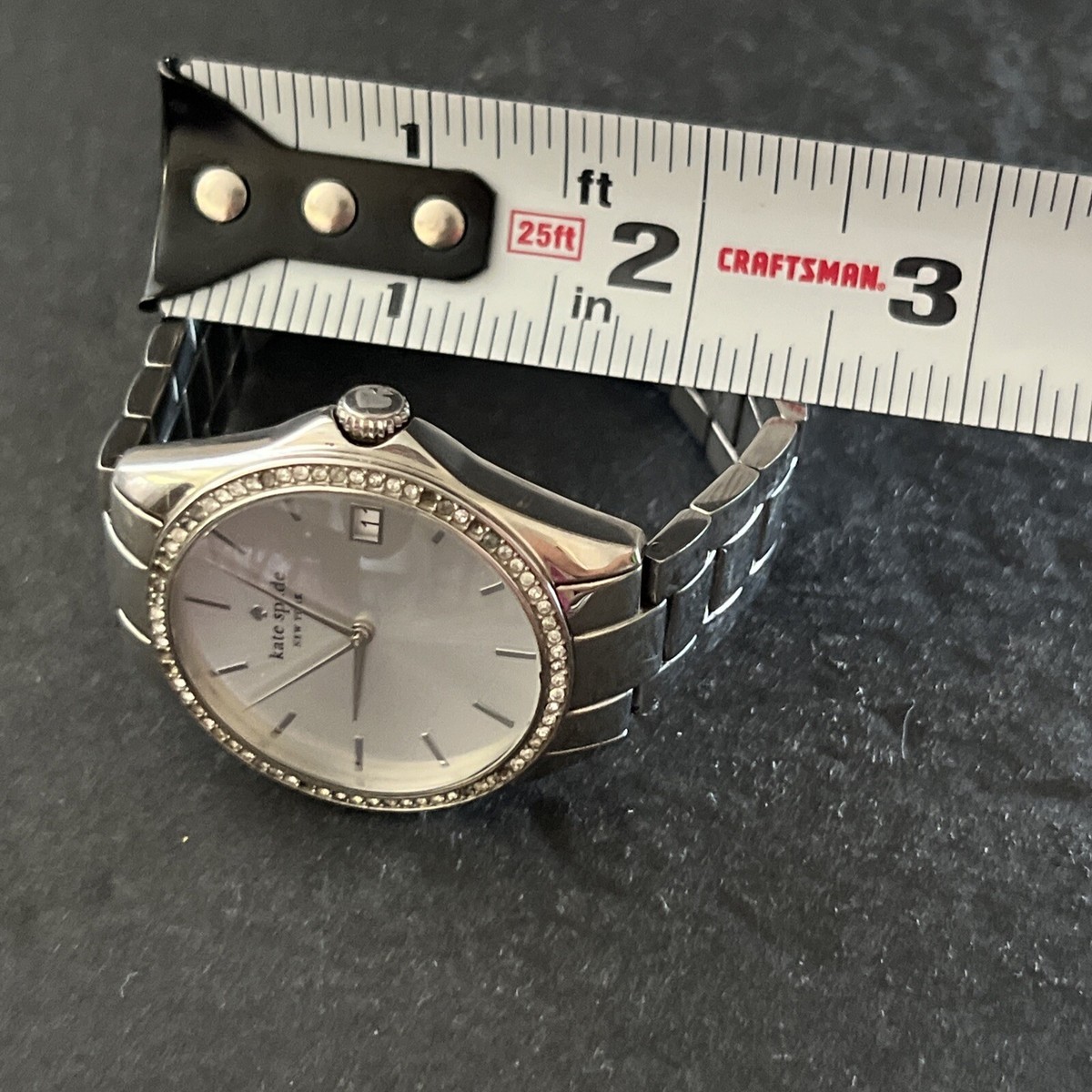 kate spade silver-tone mother-of-pearl dot dial watch Kate Spade New York Women main image 2