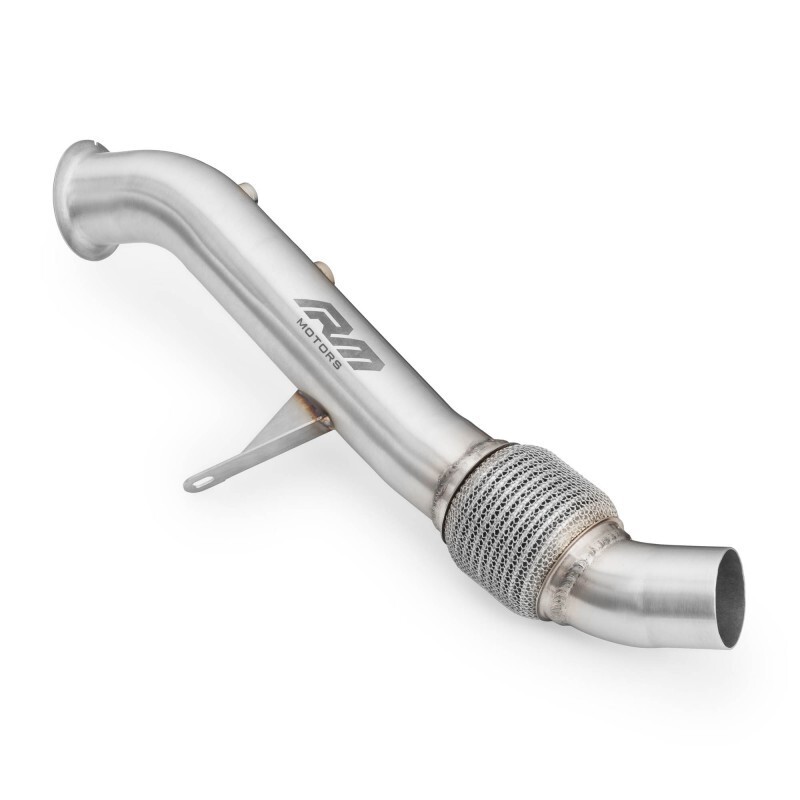 Downpipe Stainless Steel BMW E90 E91 318D 320D M47N2 122PS 163PS 2004-2007 EURO4