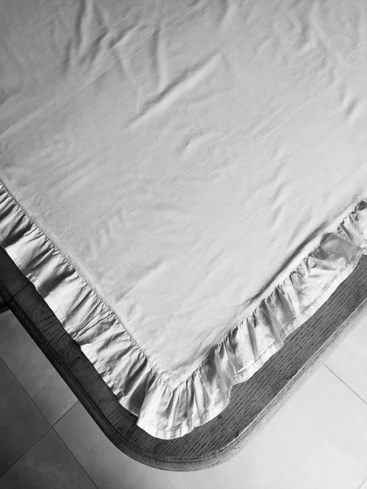 Housse Édredon Coton Linge Très Ancien 110/125 - Photo 2/4