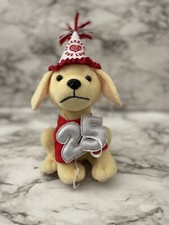 Raising canes plush dog 25th Anniversary 10 In