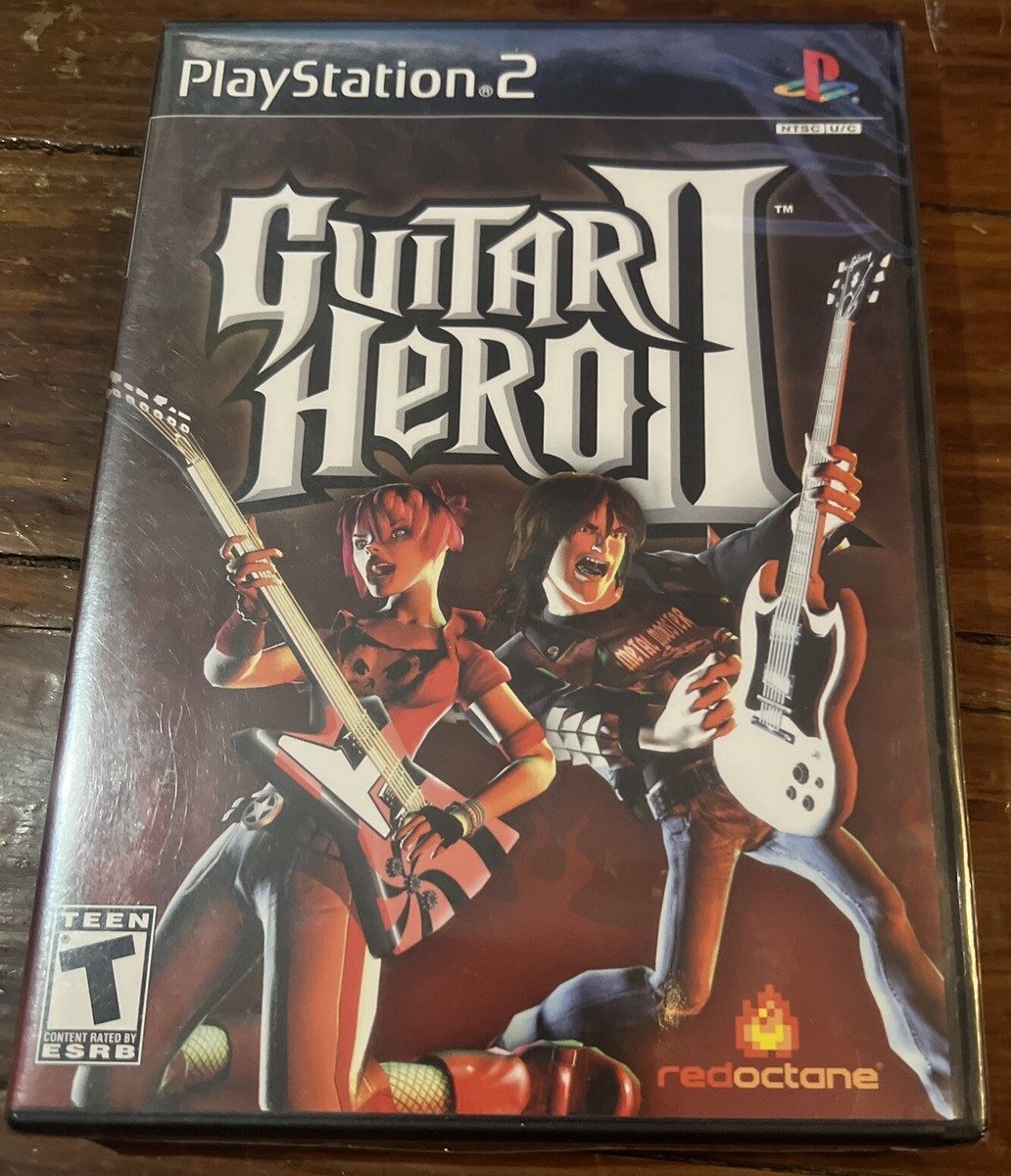 Jeu Guitar Hero NEUF Pour PlayStation 2 (PS2) - Sceau D'origine Intact, Jeu De Rythme Culte