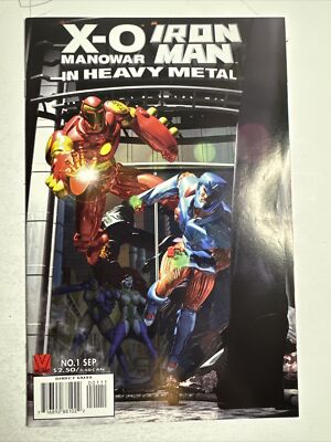 X-O Manpower/Iron Man: “Heavy Metal!” Acclaim Comics 1996 NM | eBay