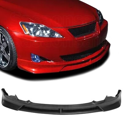 [SASA] Fit for 06-08 Lexus IS250 IS350 JDM JP Style PU Front Bumper Lip Spoiler