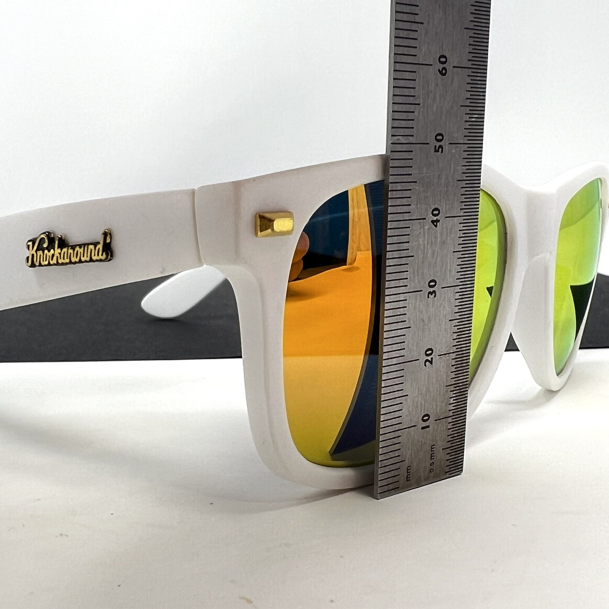 Knockaround Sunglasses Fort Knocks White Frames Great 