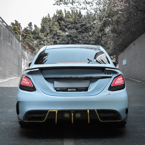 Conjunto de luces traseras LED ahumadas para Mercedes-Benz Clase C W205 C63S C63 2014-2021 - Imagen 4 de 16
