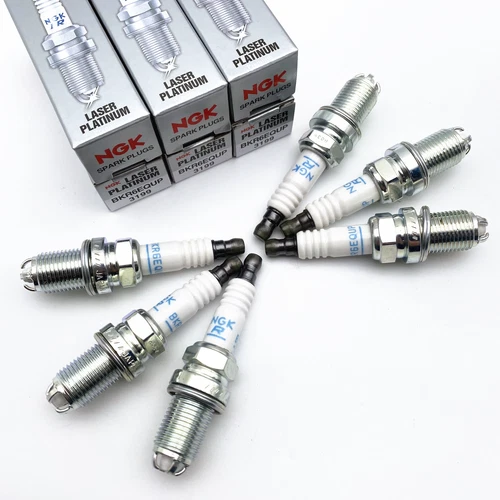 6x NGK Zündkerze Zündkerzen BKR6EQUP 3199 Für BMW 3er E46 5er E39 E60 X3 X5 - Bild 2 von 6