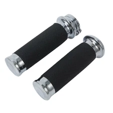 Motorcycle 1" Hand Grips For Kawasaki Vulcan VN 750 800 900 1500 1600 1700 2000