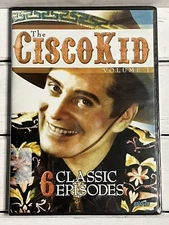 The Cisco Kid Volume 1 (DVD, 2005) 6 Classic Episodes. Factory Sealed. Slimline.