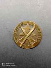 Ancien Insigne de Ski Rochesson Vosges .