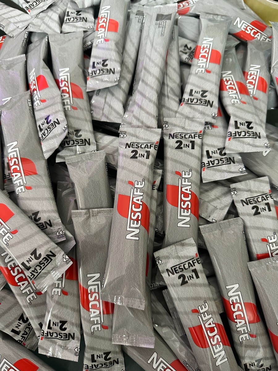 Nescafe Original 2in1 Rich White Coffee UNSWEETENED TASTE Sachets