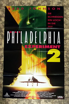 PHILADELPHIA EXPERIMENT 2 - VIDEO-POSTER 54x82cm Ger 1-Sheet 20x32in SCI-FI ´93