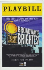 PLAYBILL 2005 Tony Awards Playbill Program