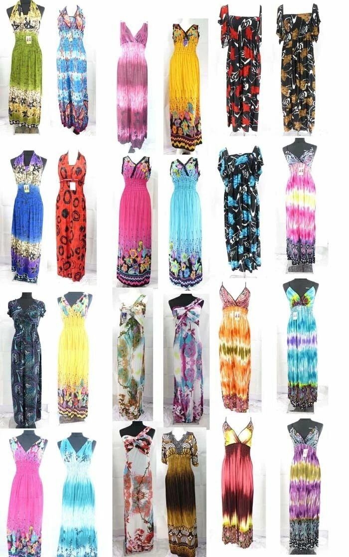 6 long dress sundress Cheap lot wholesale dresses | eBay