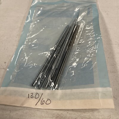 6 Orthopedic Bone Drill Bits 130/60 Veterinary Instruments