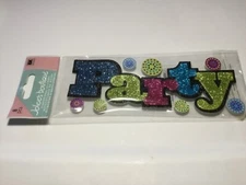 Jolee's Boutique 8 pc Scrapbook stickers BIRTHDAY CELEBRATION PARTY new Free shp