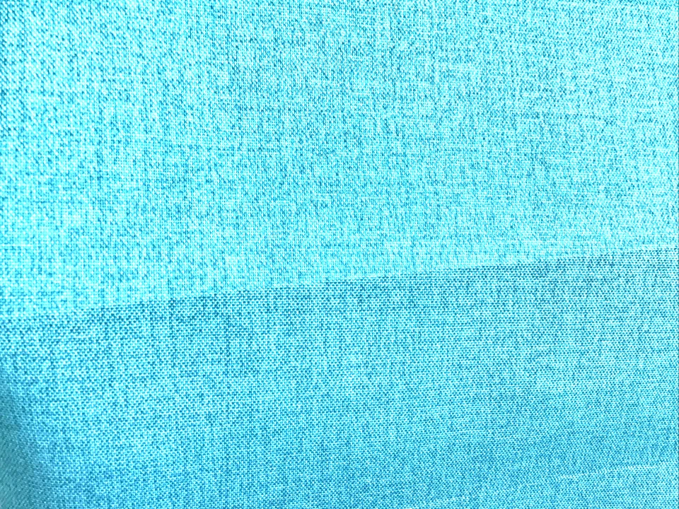 Tapicería de tela exterior patio porche azul azulado liso POR YARDA Foto 3 de 4