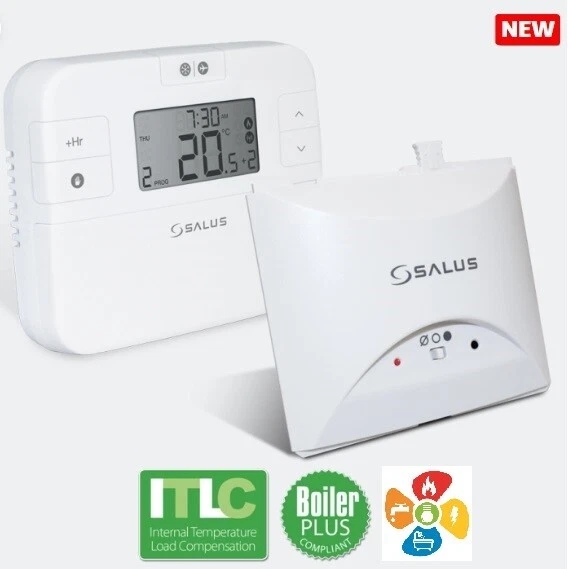 Salus RT510WBC+ Worcester Greenstar Wireless Programmable thermostat Room  Stat | eBay