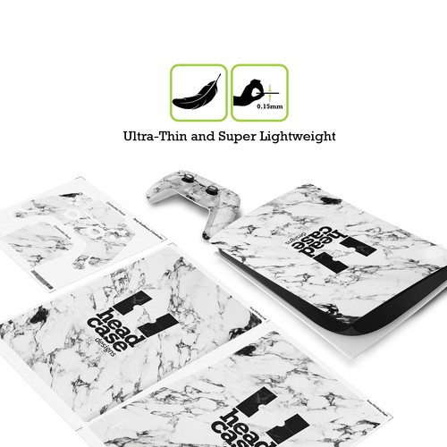 HEAD CASE DESIGNS MARBLE VINYL SKIN DECAL FOR SONY PS5 DISC EDITION CONSOLE - Picture 7 of 12