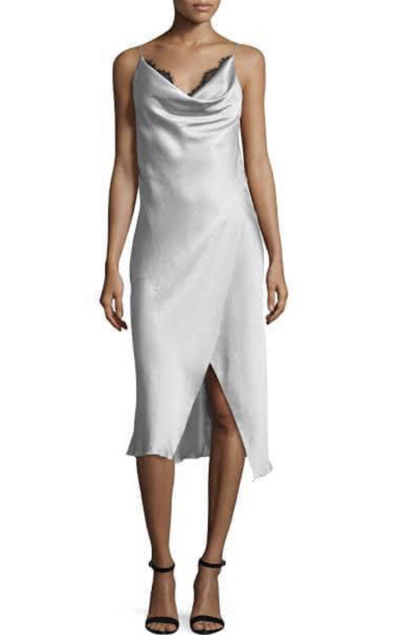 camilla and marc grazia midi dress Camilla and Marc Grazia Midi Dress - Silver - 14