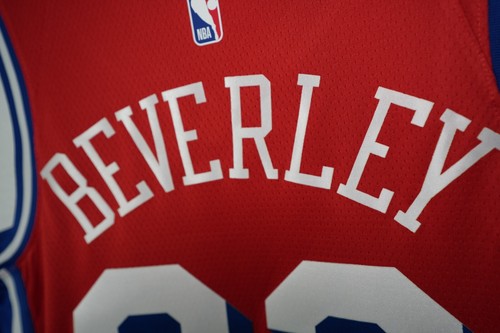 Pre-Owned Patrick Beverley Philadelphia 76ers Nike Swingman Jersey (Medium) - Picture 4 of 14