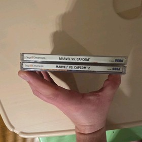 Marvel vs Capcom 1 & 2 Sega Dreamcast CIB Complete Tested Near Mint