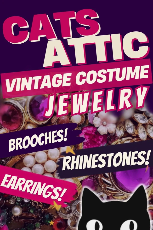 Cats Attic | Jewelry Flea Market Finds | Ebay Live Sale #2 | $0.99 Starts