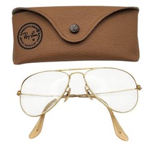 Vintage Ray-Ban Bausch  Lomb 1/10 12k GF Clear Lenses