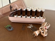 Clairol Custom Care Setter Hair Hot Rollers Curlers Model KF-20 w/Clips TESTED