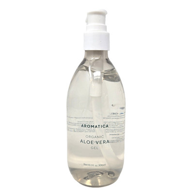 AROMATICA Organic Aloe Vera Gel, 10.1 fl oz
