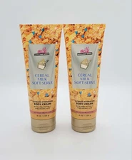 Bath & Body Works Milk Bar Cereal Milk Soft Serve Body Cream 8 oz Set of 2