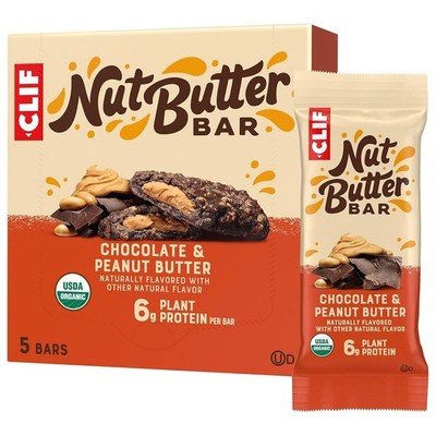 CLIF Nut Butter Bar - Chocolate Peanut Butter  - 1.76 oz. (5 Pack)