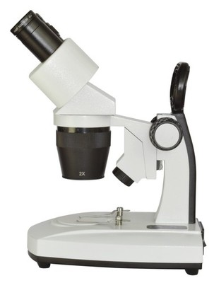 Binocular Stereo Microscope 20 80x with 2x 4x Objective Dual LED