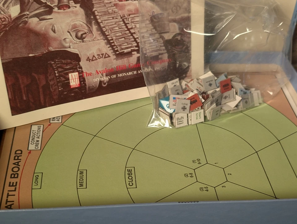 Avalon Hill Game - Patton’s Best No 868- Used Punched - Image 3 of 4