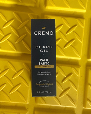 Cremo NEW  Revitalizing Beard Oil, Palo Santo, 1 fl oz