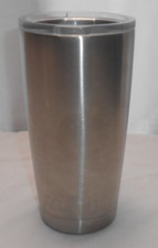 YETI Original Rambler Tumbler Silver Stainless Steel 20 oz Cup with Lid