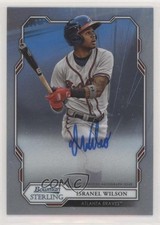 2019 Bowman Sterling Prospect Auto Isranel Wilson #BSPA-IW Auto s3g