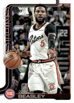 2025-26 Topps #43 Malik Beasley PISTONS