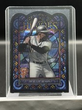 2013 Topps Archives Gallery Of Heroes Willie Mays Stained Glass