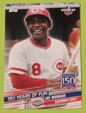 2019 Topps Opening Day - 150 Years of Fun Joe Morgan #YOF-12 - Cincinnati Reds