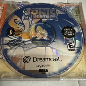Sega Dreamcast- Sonic Adventure CIB (Dreamcast - Sega All Stars) 