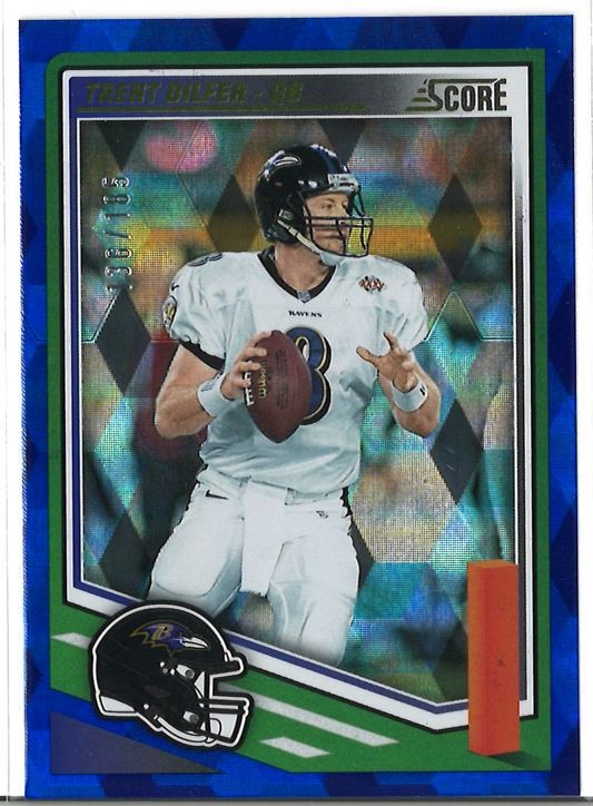 NFLカード Trent Dilfer 直書きサインカード25枚限定 スケールモデル 新作 NFLカード Trent Dilfer 直書きサインカード25枚