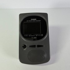 Casio TV-480 LCD Pocket Color Television Battery Powered TV