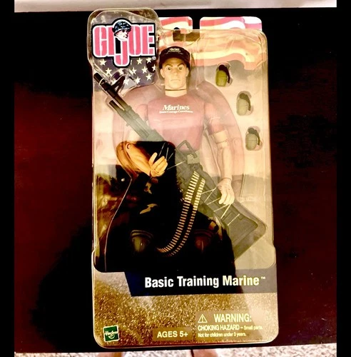 2001 Hasbro G I Joe USMC Basic Training Marine item is still in packaging