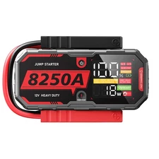 Upgraded Jump Starter 8250A Peak Car Starter 12V Jump Box Power Bank Heavy Duty
