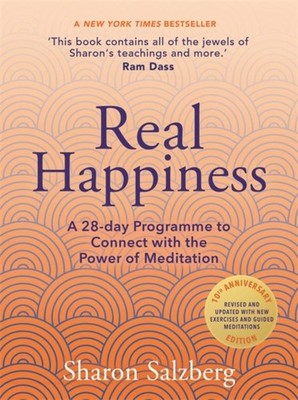 REAL HAPPINESS by Sharon Salzberg Paperback Self Help Business
