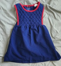 Vintage Made In USA School Girl Dress Size 4 Toddler 100 Polyester