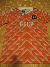 MAGLIA CALCIO RETRÒ UNIONE SOVIETICA CCCP HOME 1988 TAGLIA XL - NUOVA/NEW
