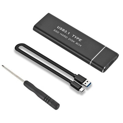M.2 SATA Adapter USB 3.0 auf NGFF SSD externes Gehäuse SATA III Case 2280 2260 