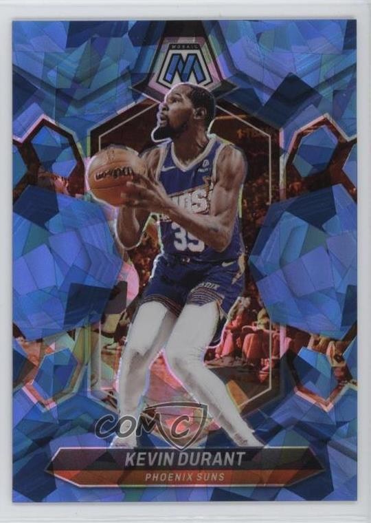 2023-24 Panini Mosaic Ice Mosaic Prizm /125 Kevin Durant #180