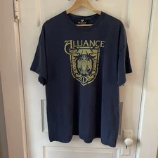 2006 Alliance Blizzard Entertainment Video Game Blue T Shirt Size XL Jinx Tag